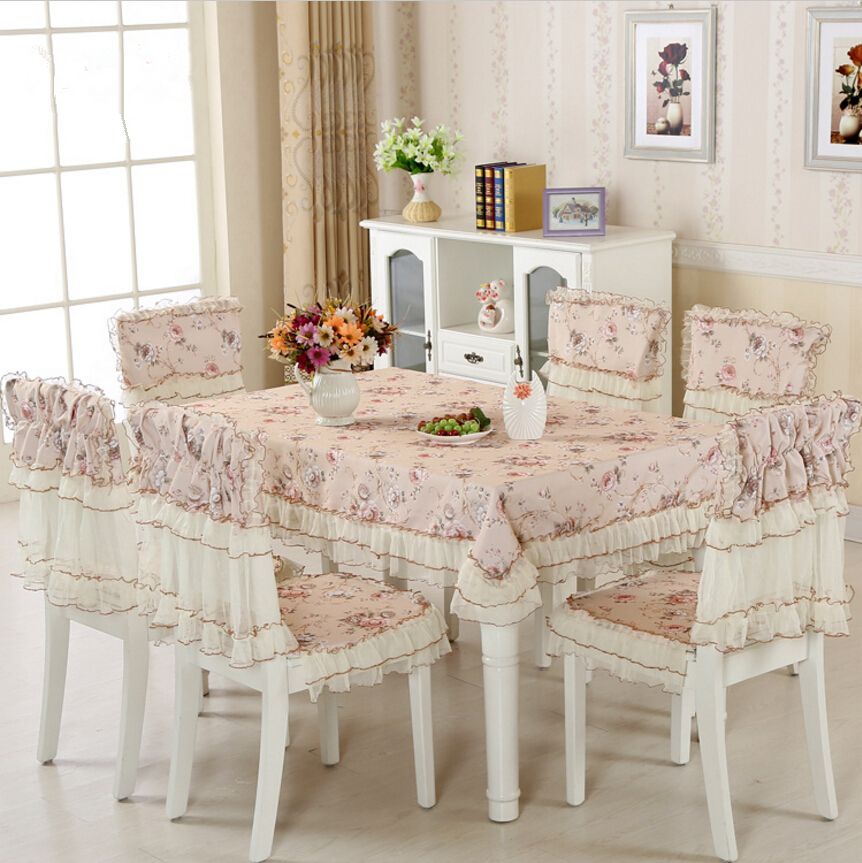 satin al sicak satis 9 adet takim ucuz dantel masa ortusu icin dugun parti yeni varis ev masa ortusu keten sandalye kapak tekstil dekorasyon