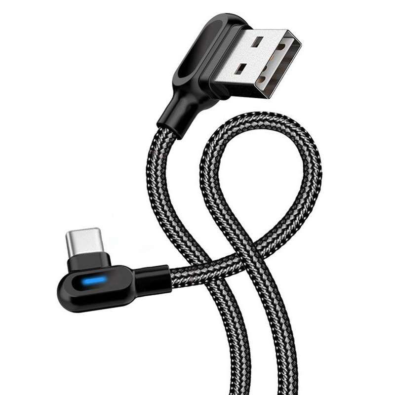Cable USB Cable Tipo C Carga Rápida Cargador de accesorios para el teléfono Android de 90 grados Cable USB Cable Tipo C Carga Rápida Cargador de accesorios para el teléfono Android de 90 grados