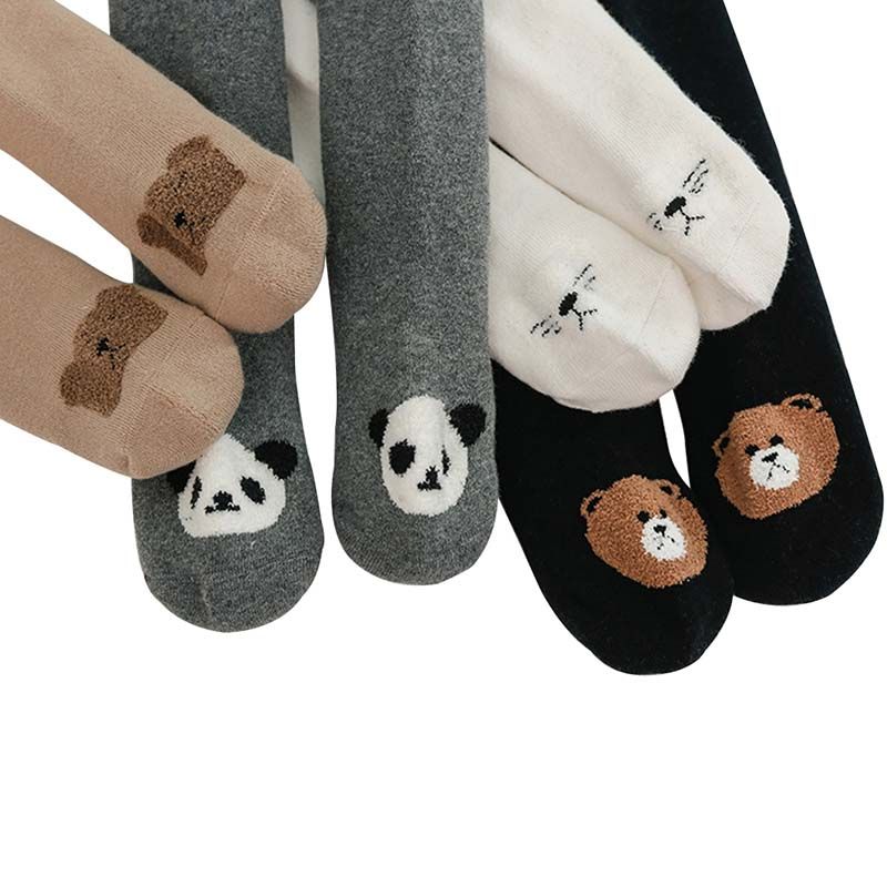 Baby Kids Girls Soft Lace Cotton Dress Elastic Stockings Tights Pantyhose N7