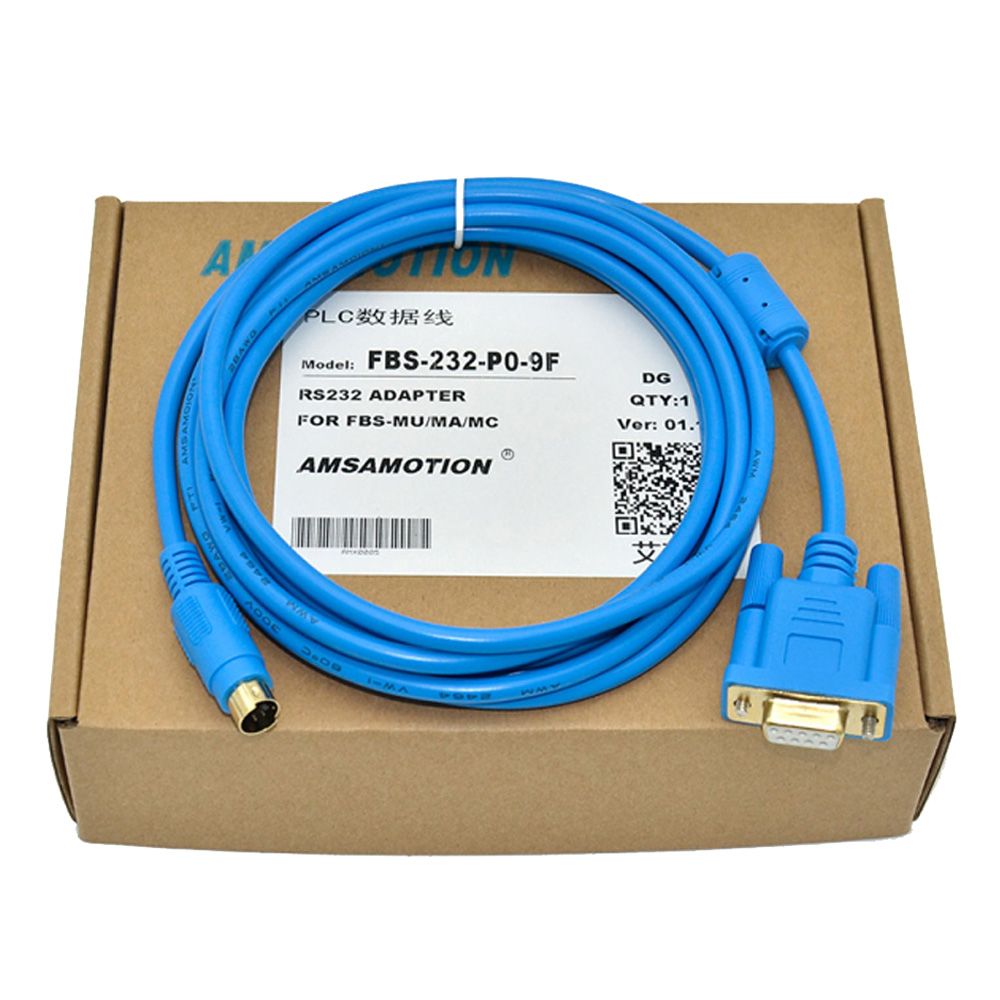 Color: 2017Version USB-FBS-232P0-9F For Fatek FBS/B1Z Series PLC Programming Cable Lysee Data Cables 