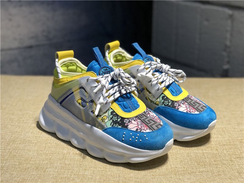blue chain reaction shoes