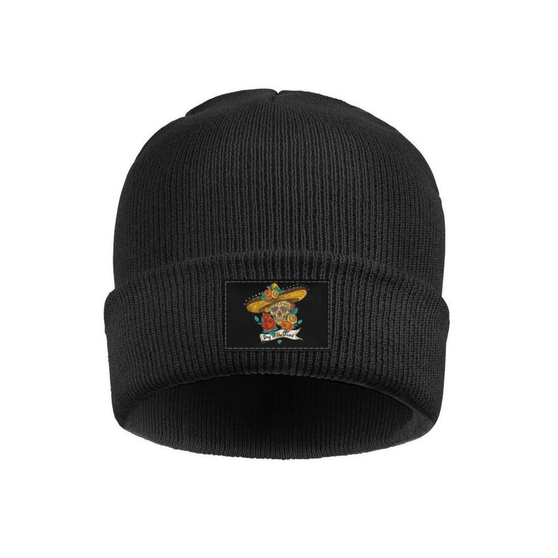 Unisex Stylish Slouch Beanie Hats Black Cute Penguin Top Level Beanie Men Women