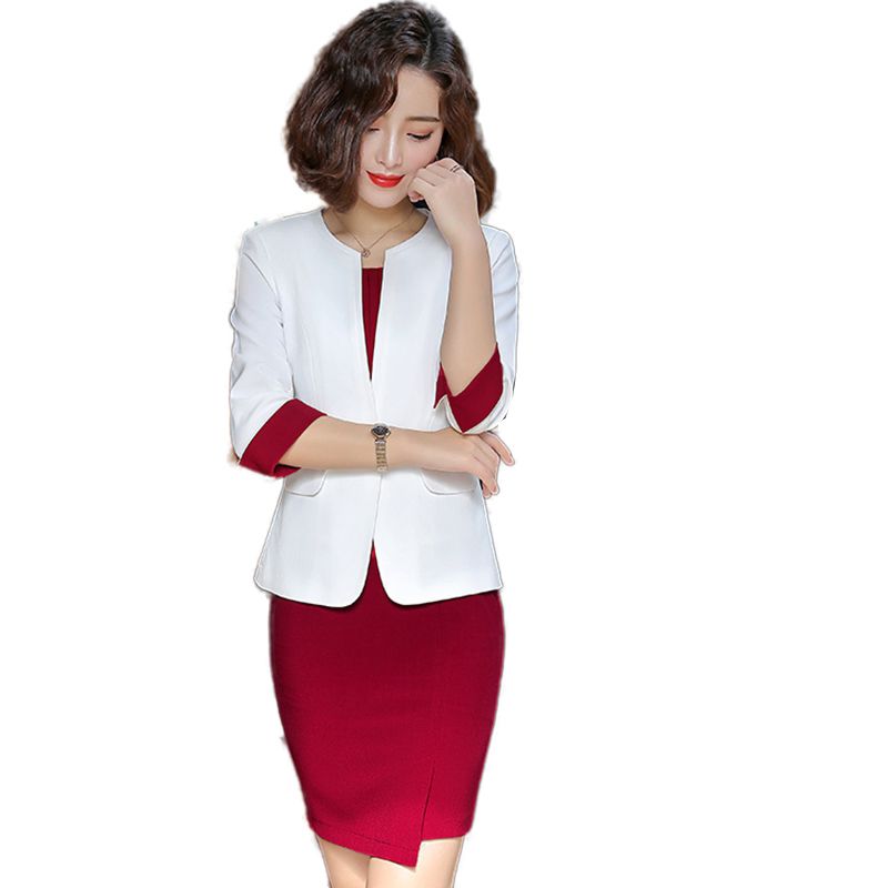 ladies red evening jacket