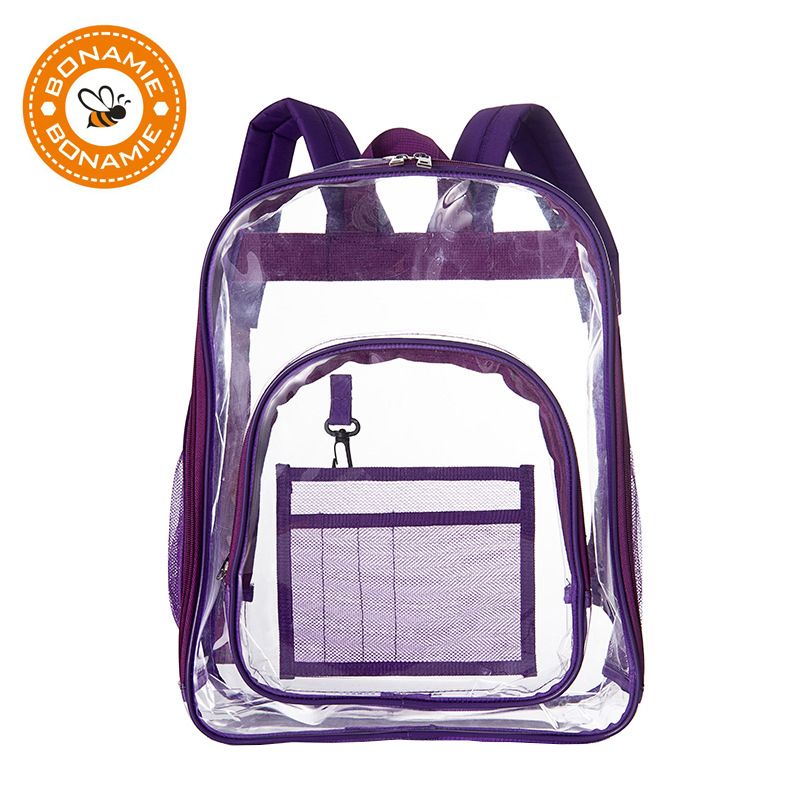 justice clear backpacks