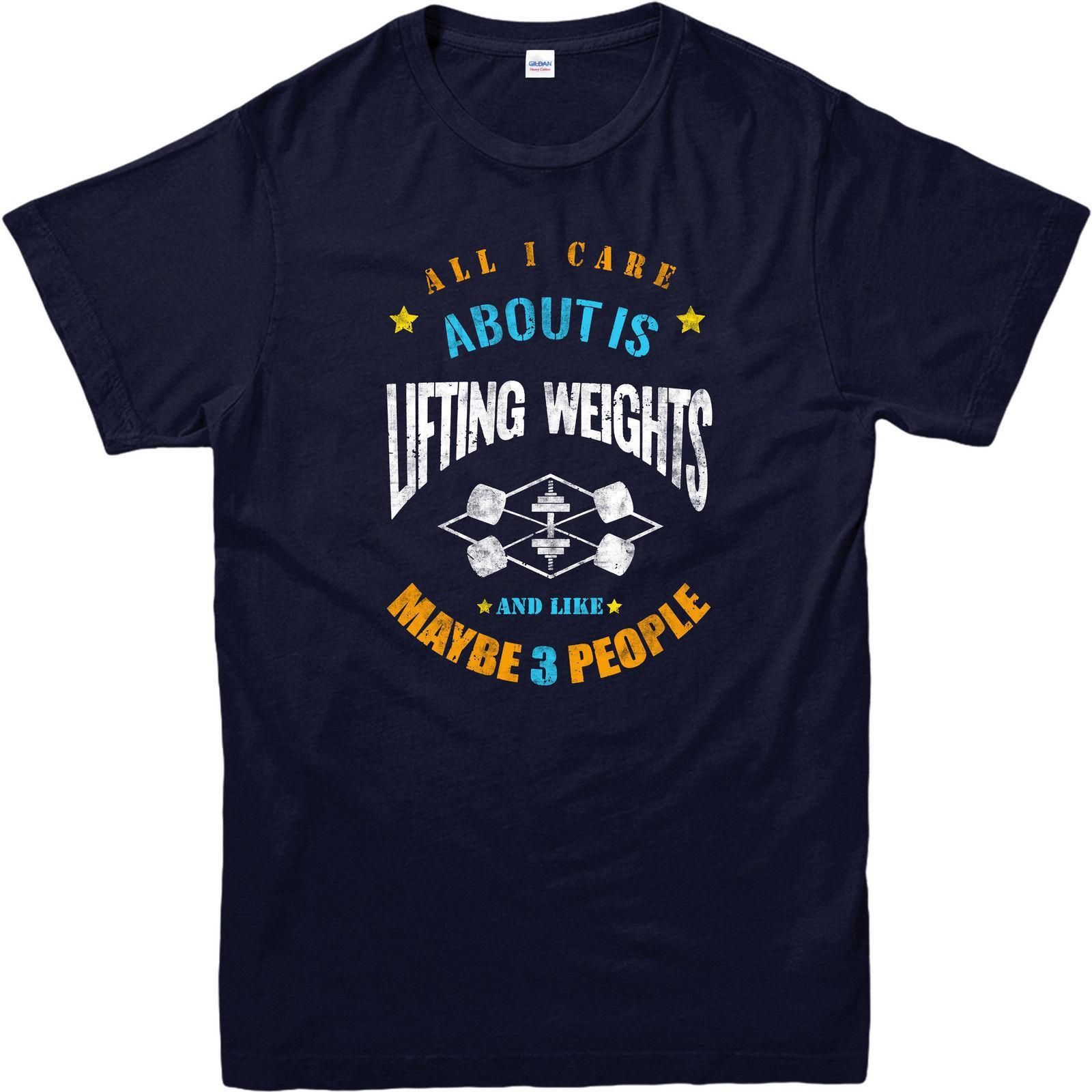 Bodybuilding T Shirt All I Care About Weight Lifting T Shirt Gymer Quote Top T Shirts Man Clothing Top Tee Buy Tee Shirts Great Tee Shirts From