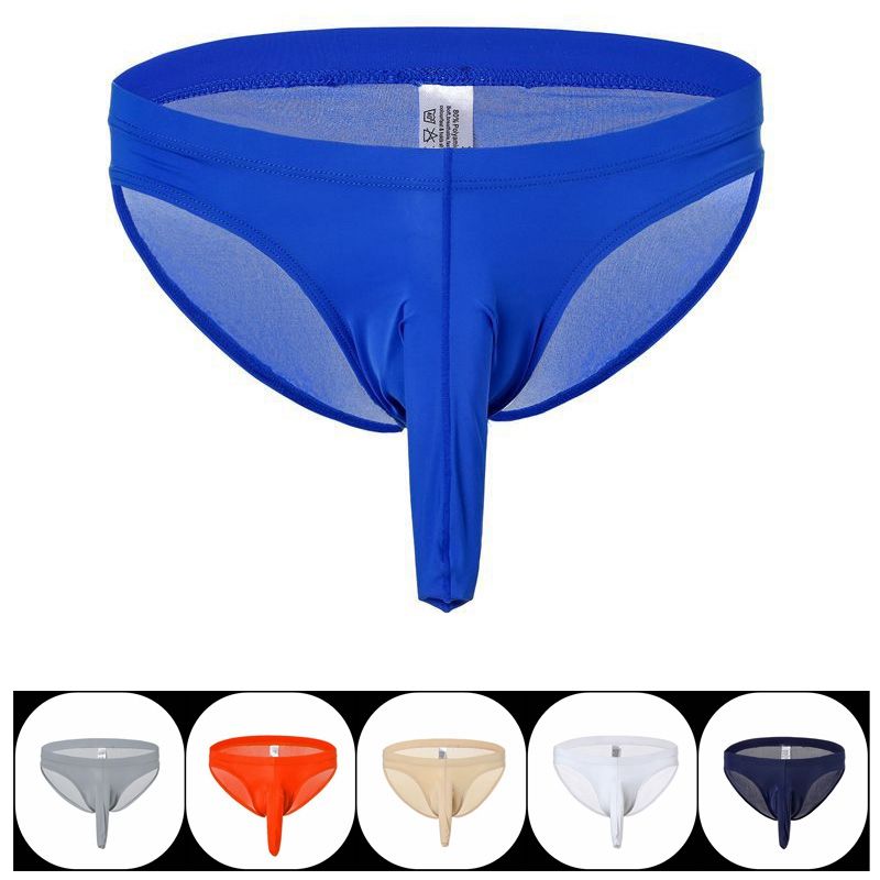 Compre Y5175 Ropa Interior De Hombre Polla Manga Del Pene Breve  Transpirable Seda De Hielo Calzones Sexy Bragas De Cintura Baja Hombres Gay  Calzoncillos Para Hombre Ropa Interior A 3,04 € Del