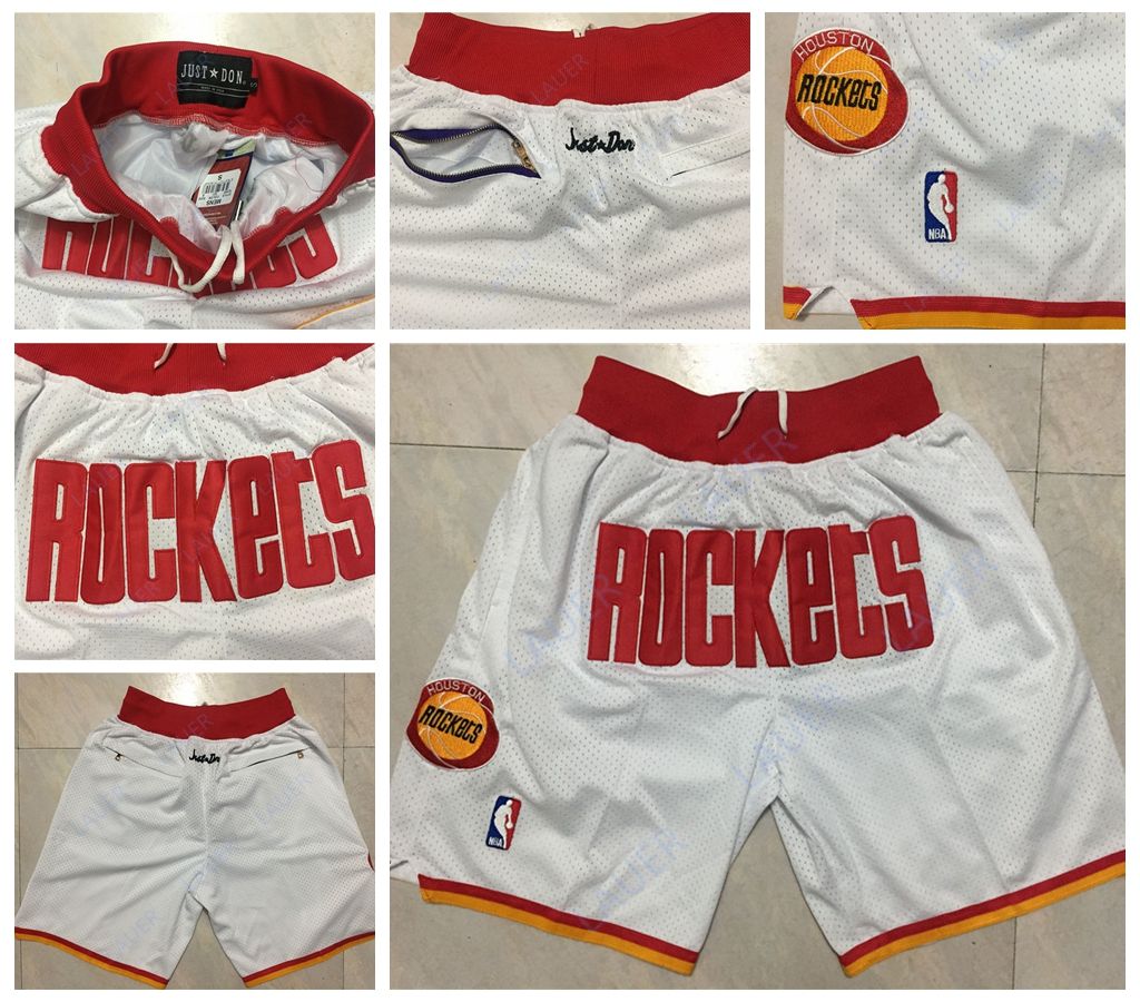 rockets jersey shorts
