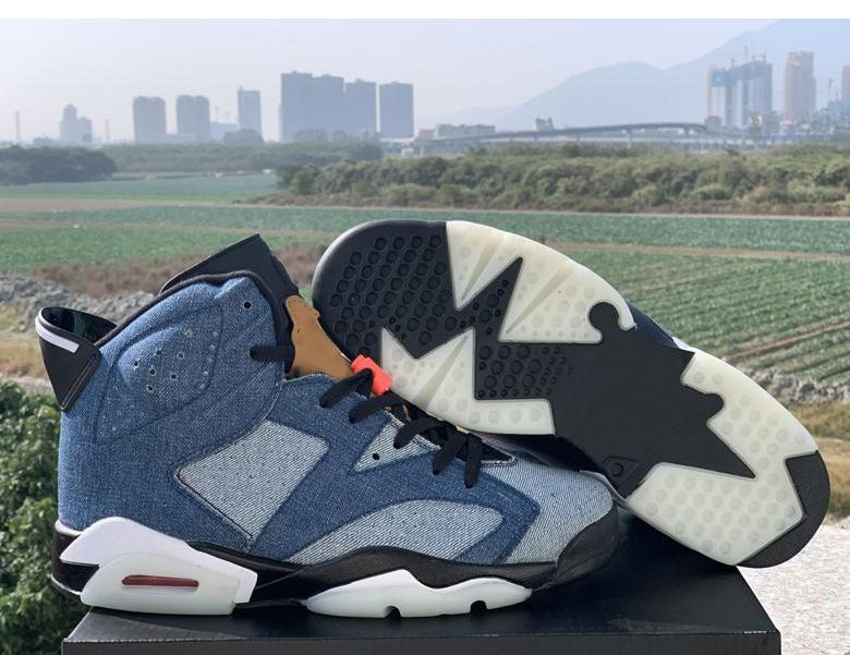 washed denim 6s