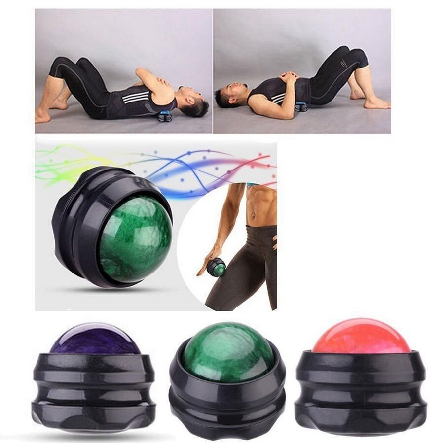 Assage Roller Ball Massager Body Therapy Foot Back Waist Hip Relaxer