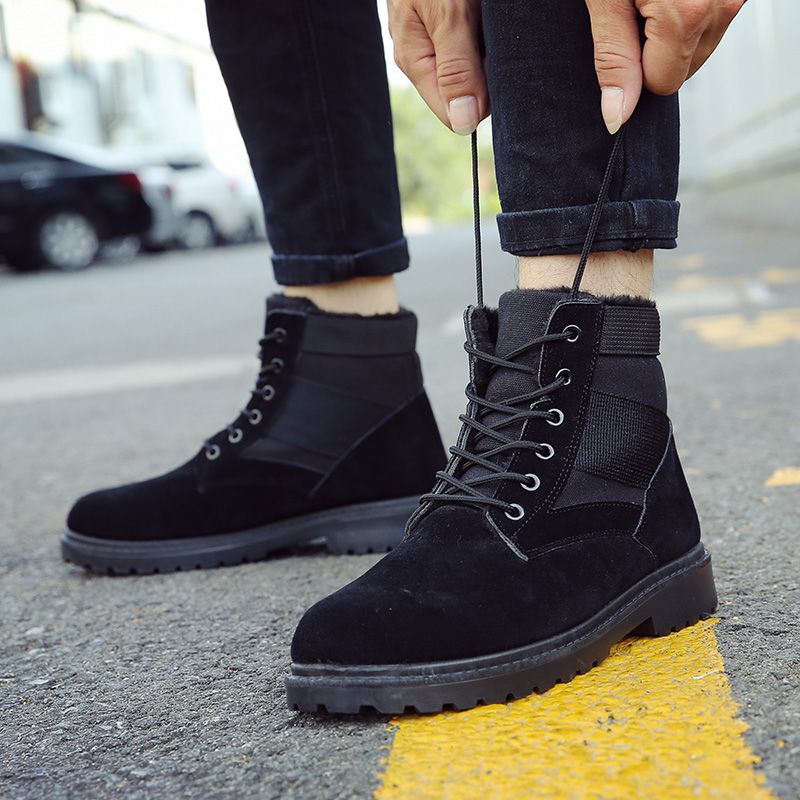 Men Winter Shoes Big Size 38 44 Desert 