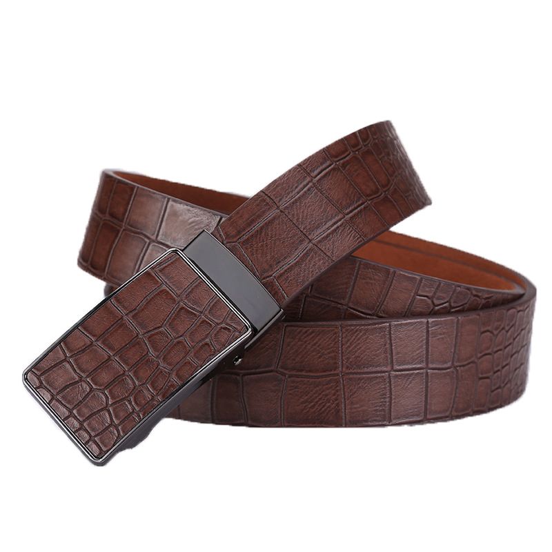 faux crocodile belt