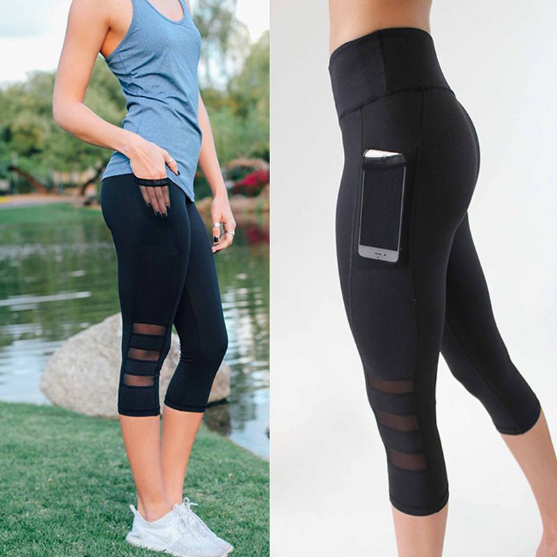 high waisted black workout leggings