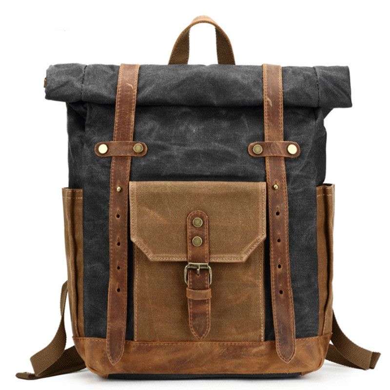 vintage leather computer bolsa