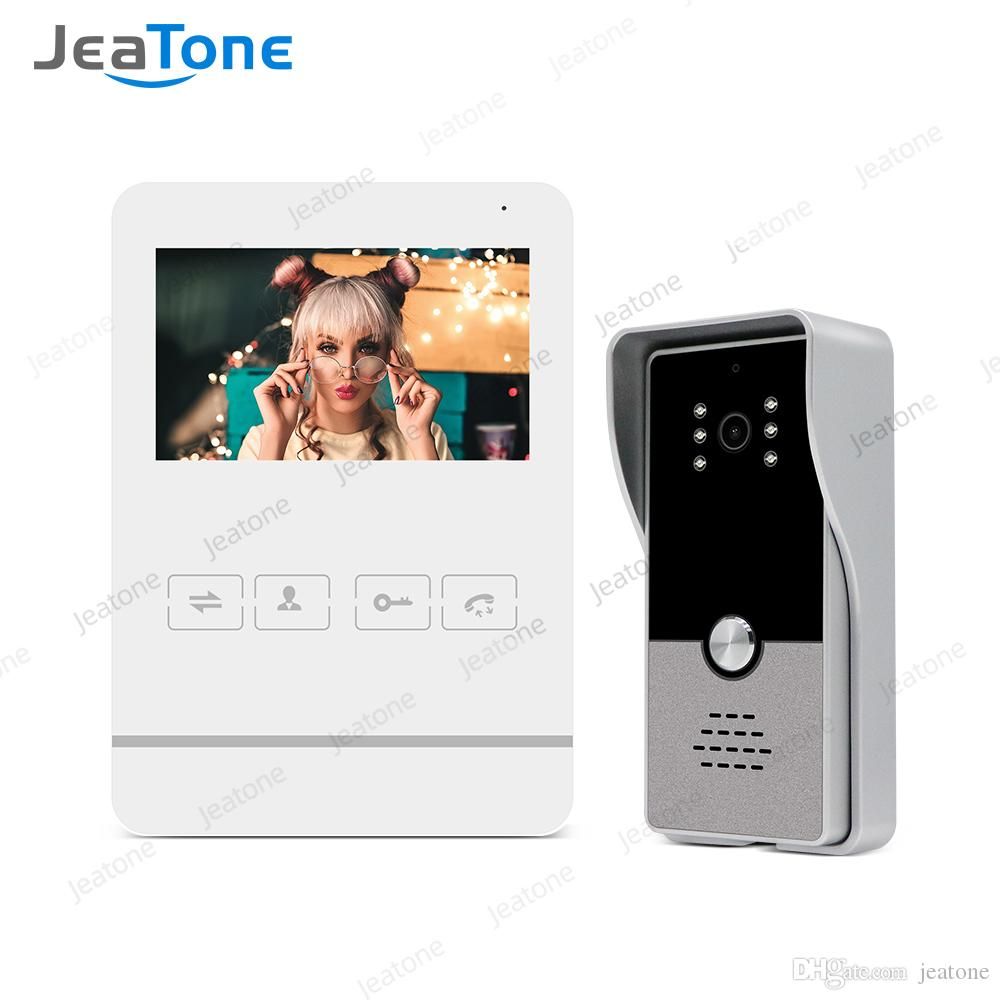 Satin Al Jeatone Dusuk Fiyat Goruntulu Kapi Telefonu Goruntulu Interkom Kapi Zili 1200tvl Kamera 4 Inc Monitor Video Kayit Kilidini Kapi Guvenlik Erisim Sistemi Tl1 333 03 Dhgate Comda
