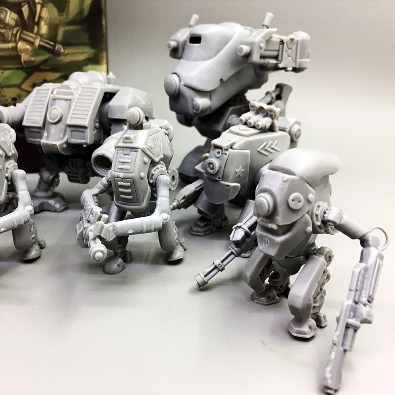 mini robot figures