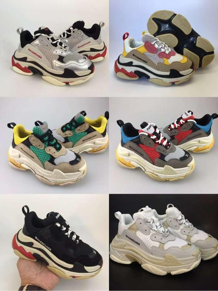 balenciaga kids triple s