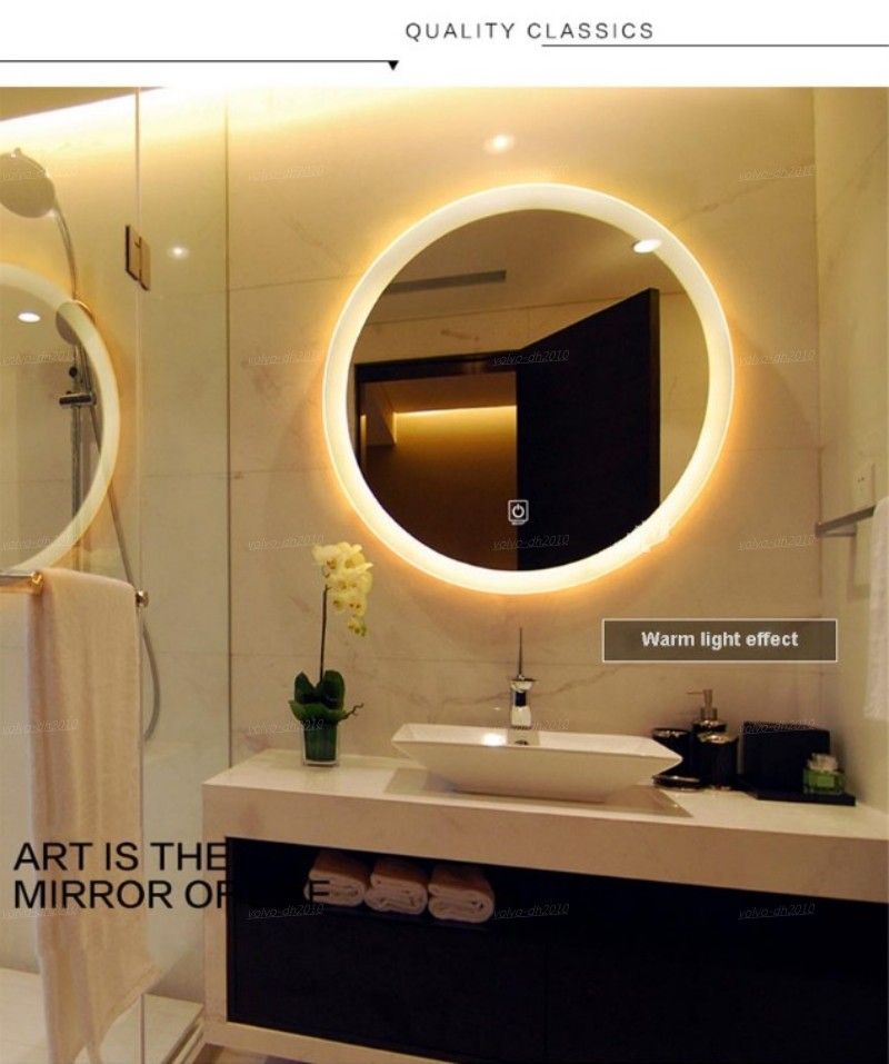 satin al ev tipi led banyo ayna yukseltme duvara monte iki renkli isik yuvarlak dokunmatik ekran akilli ayna 110v 220v 4 8w m 80cm llfa tl2 003 79 tr dhgate com