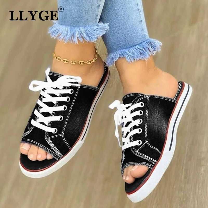 denim flat shoes womens