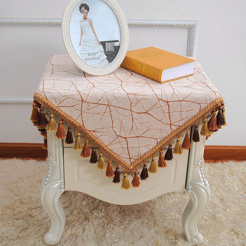Bedside Table Cloth Square Towel Chenille Small Square Table Tablecloth For Bedroom Modern Simple Thick Cover Rectangular Autumn Tablecloths Long Tablecloths From Baiyulanflo 26 05 Dhgate Com
