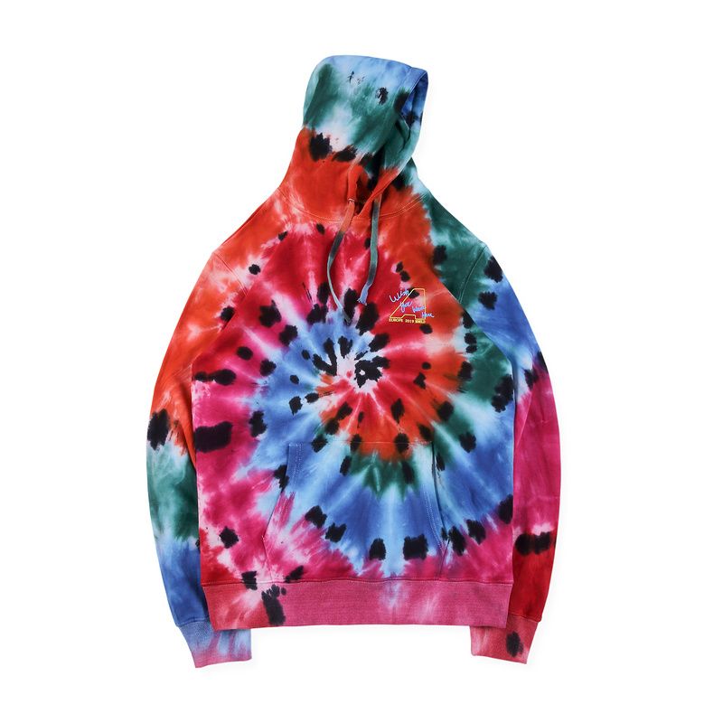 travis scott tie dye moletom com capuz