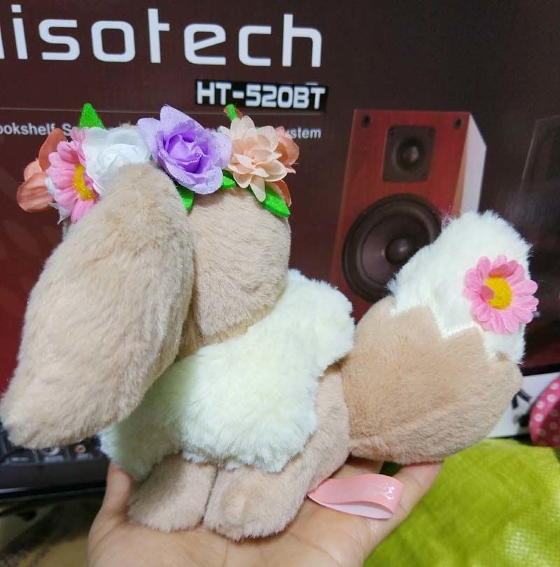 flower crown eevee plush