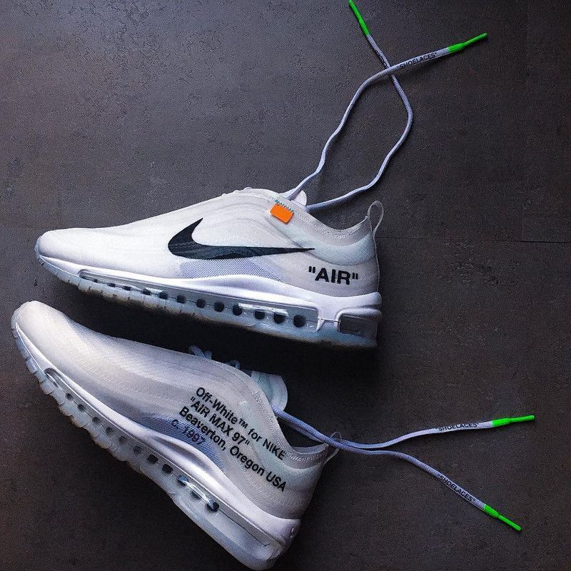 campo perturbación profundidad Air Max 97 Off White TN amortiguador zapatos corrientes mujeres atléticas  zapatilla de deporte OFFWHITE Triple