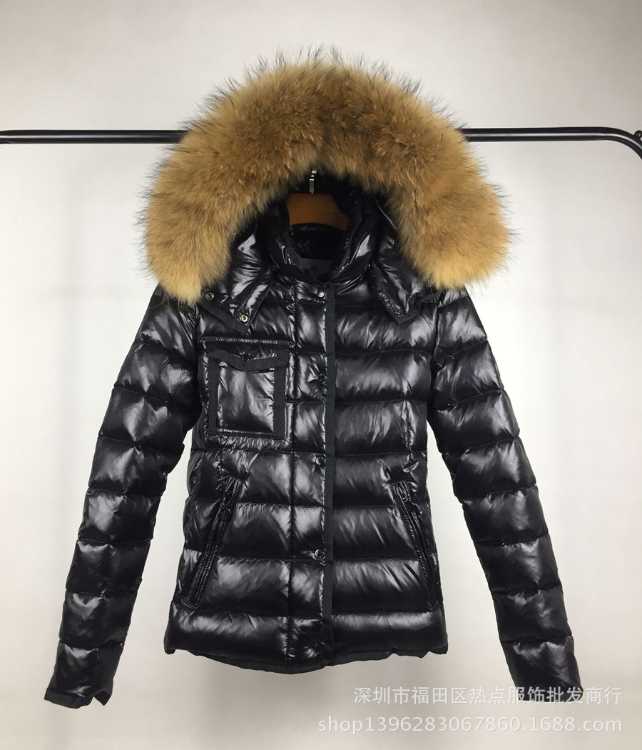 Designer Down Coats With Fur Hood Tunkie