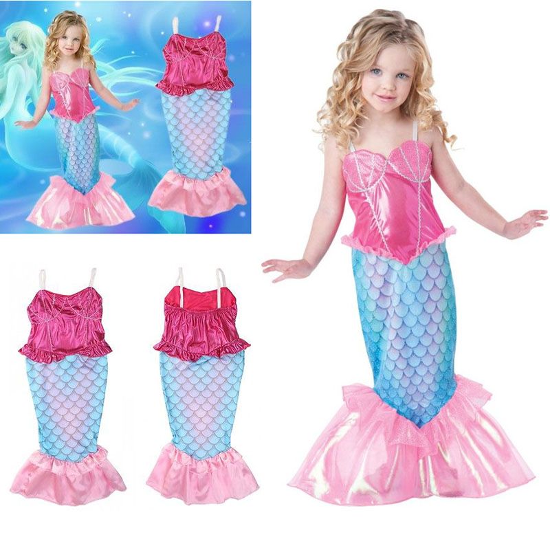 mermaid swimming costume child