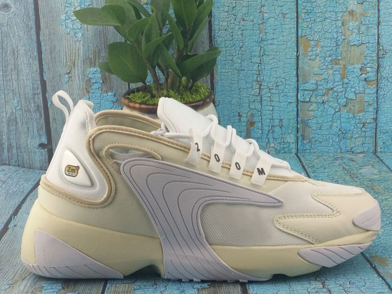 Купить Оптом Новейшие Nike Zoom 2K Мужские Спортивные Кроссовки Белый  Черный Синий ZM 2000 90 Х Годов Стиль Тренер Дизайнер Уличные Кроссовки M2K  Удобные Причинные Туфли Отyz003500store В Категории , 11 319