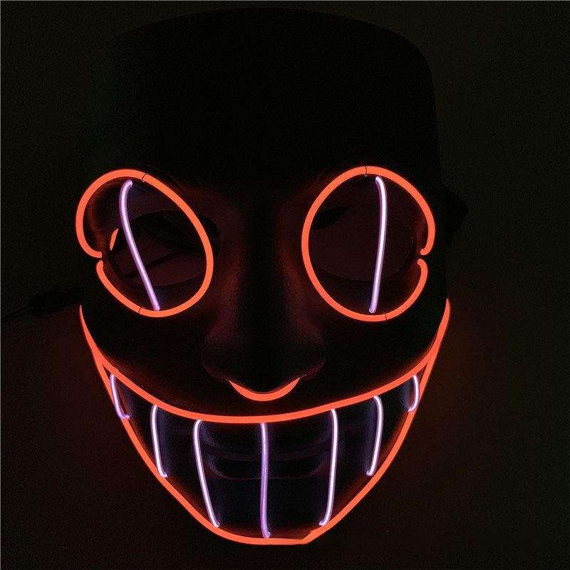 Scary Face Light up Halloween Mask