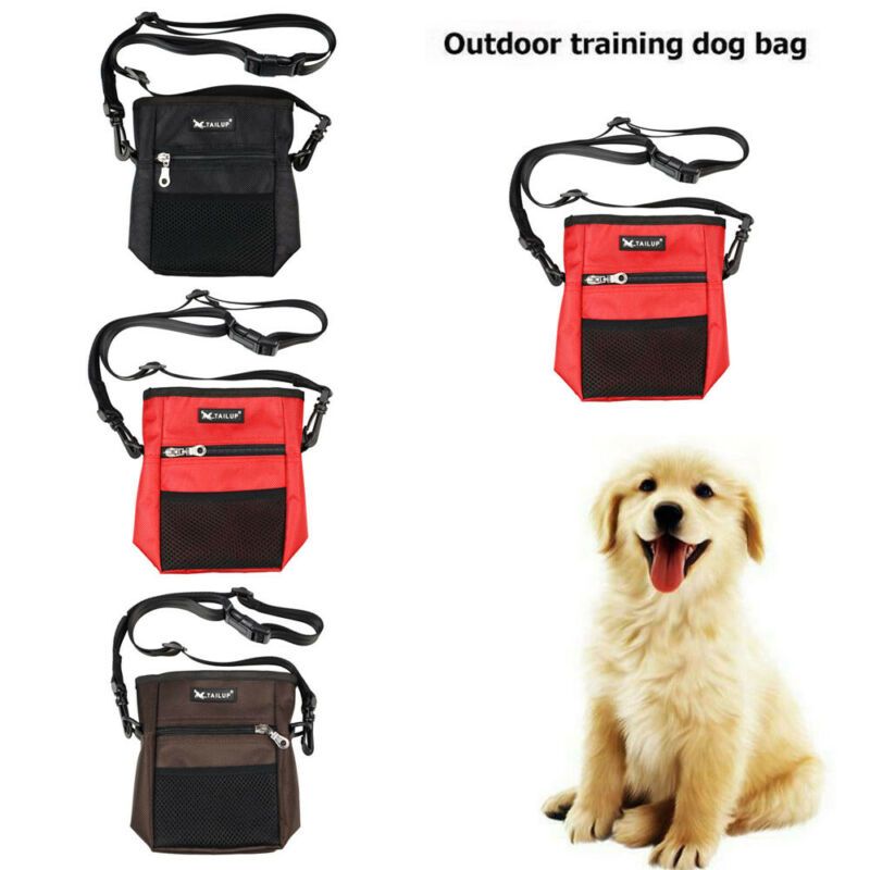 dog treat shoulder bag