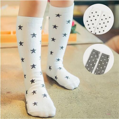 Kids Knee High Socks for Boys Girls 0-6 Years 6 Pairs Boot Sock Animals