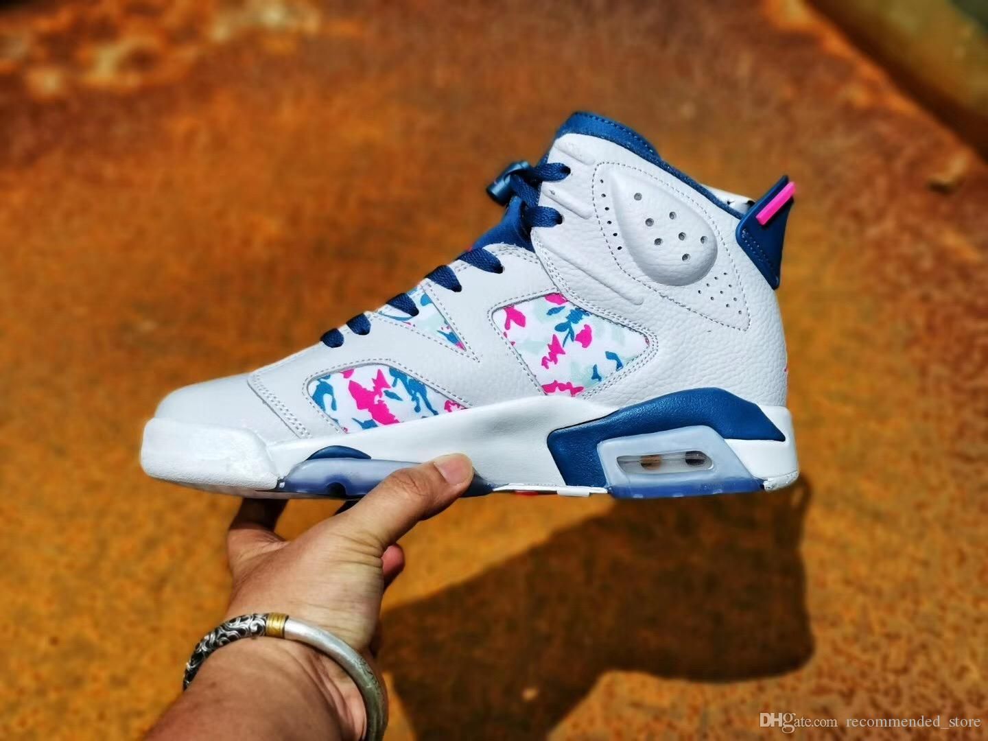Compra 6s Baratos 6 Zapatos Láser Blanco Fucsia Verde Abismo De Baloncesto  De Alta Calidad Para Hombre Retro VI 6s Láser Blanco Fucsia Verde Abismo  Las Zapatillas De Deporte Barato | Entrega