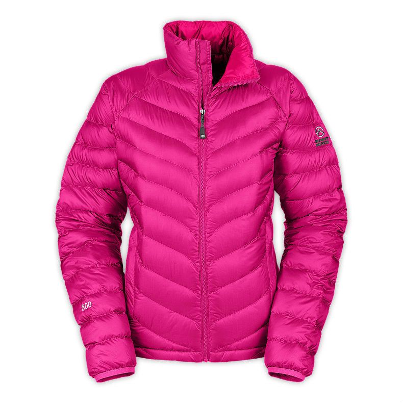 hot pink down jacket