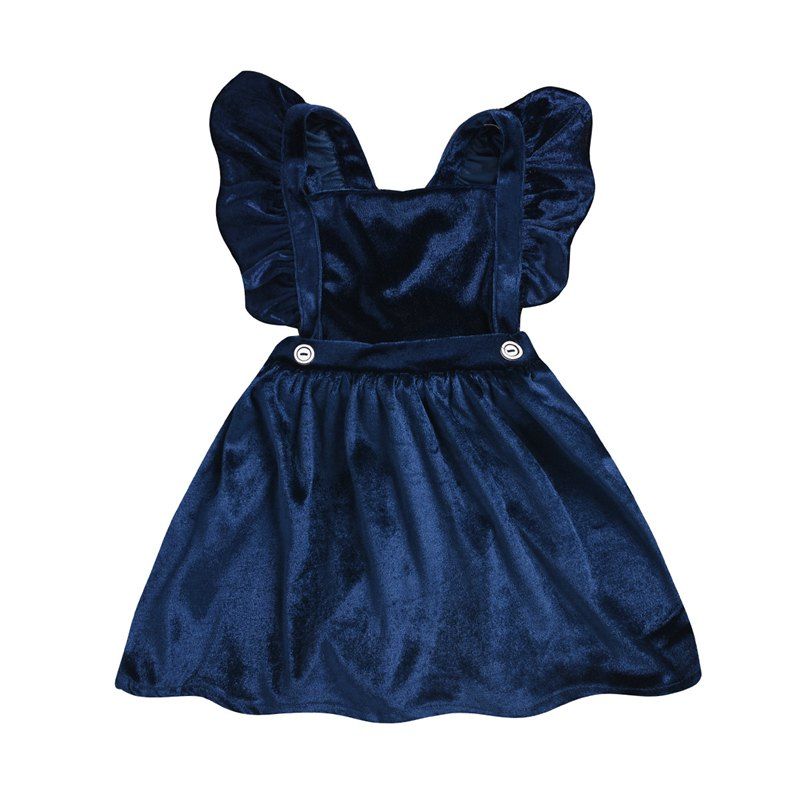 baby girl velvet dress design