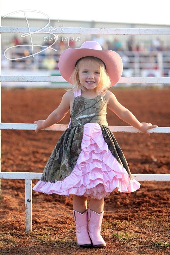 pink camo flower girl dresses
