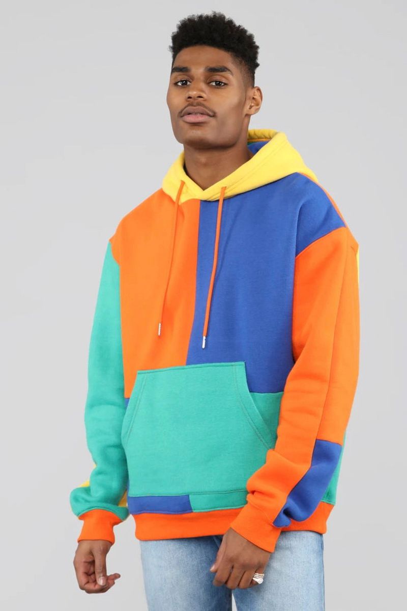 Loose Hoodie Mens Streetwear Hip Hop 