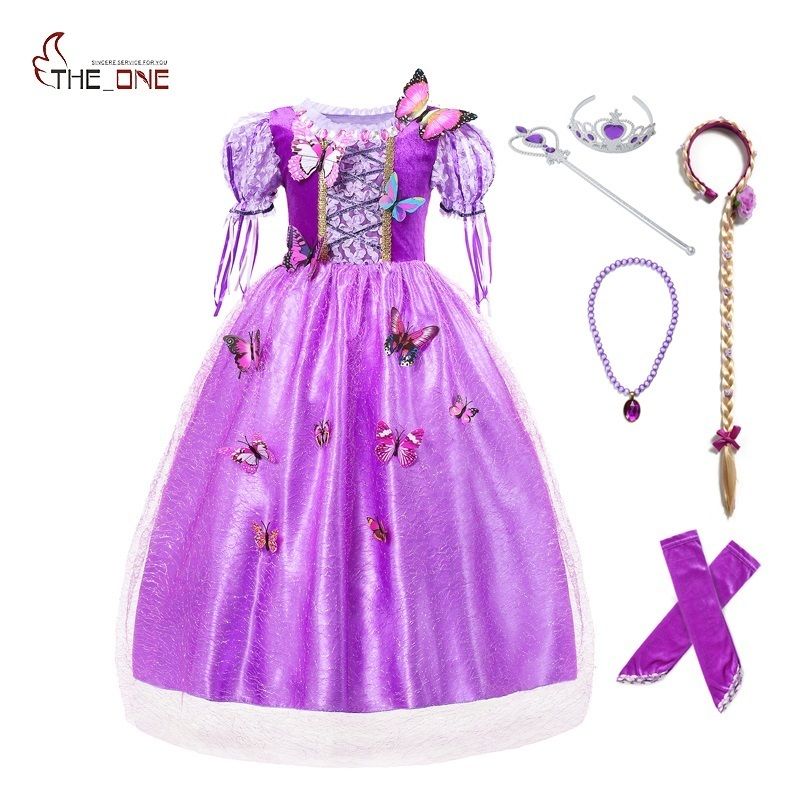 rapunzel dressing up costume