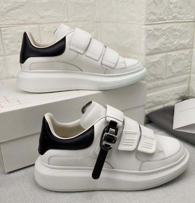 designer velcro sneakers