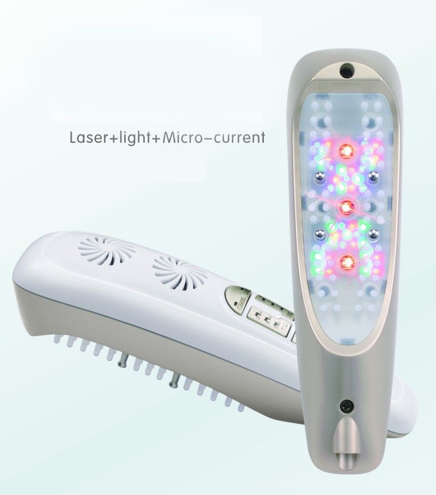 Latest Laser LED Light Comb Hair Regrowth Growth Brush Anti Hair Loss