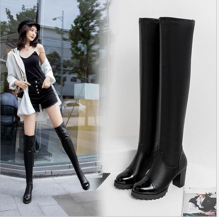 slim leg boots