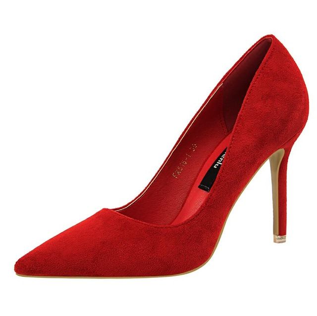 red office heels