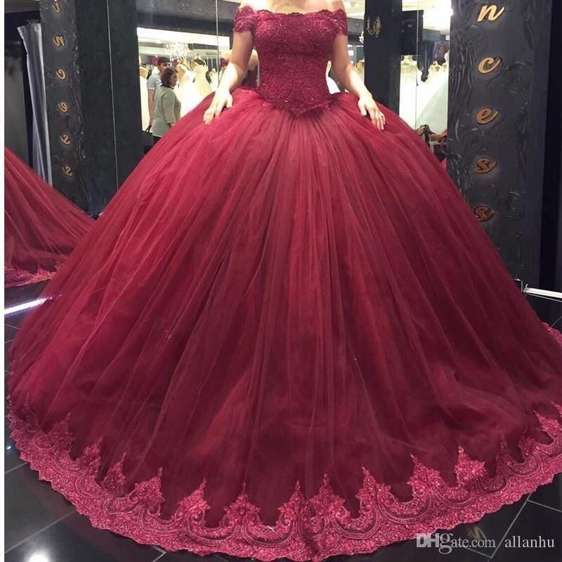 vestidos de debutantes vinho