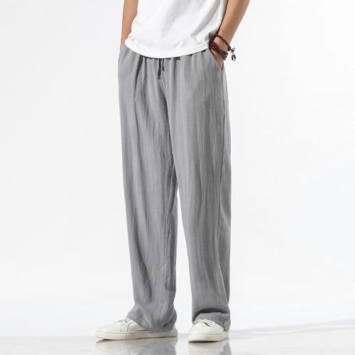 wide leg track pants mens