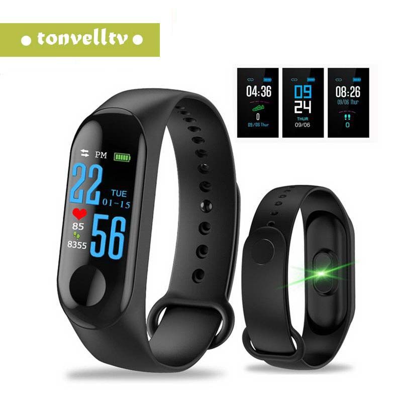 Remmen Junior steak Smart Bracelet M3 Android IOS Smart Band Heart Rate Fitness Tracker Sleep  Monitorr Fitness Watch Color Screen Band For Iphone Xiaomi From Tonvelltv,  $3.52 | DHgate.Com