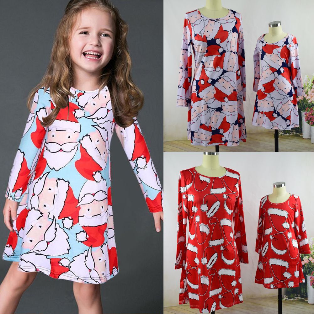 mother daughter xmas dresses