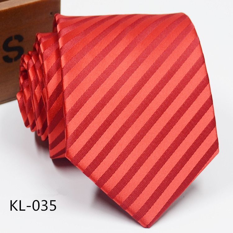 Color : A TIE Mens 8cm Black//Blue//Red Solid Color Stripe Business Wedding