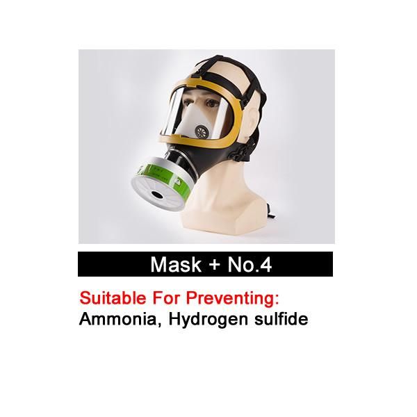 Maske mit No.4