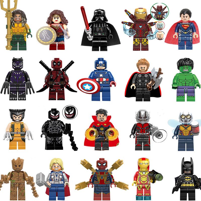 mini figures marvel