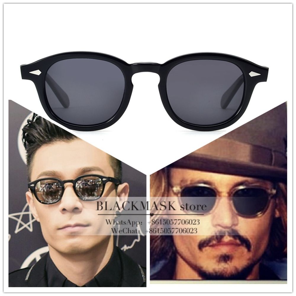 High Quality Customized Vintage Sunglasses Johnny Depp Style Retro Polarized Glasses Can Be Prescription Sunglasses Lenses Y200420 Prescription Glasses Online Round Glasses From Shanye08 36 71 Dhgate Com